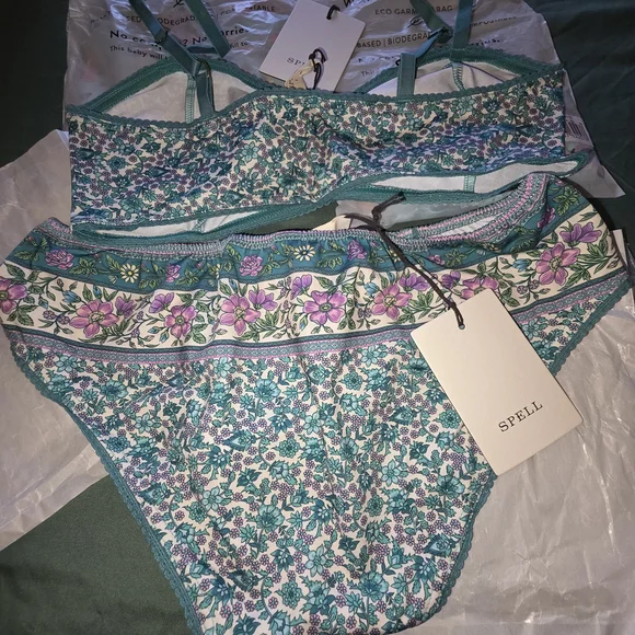 Spell Intimates Set Sienna Jade - Picture 5 of 7